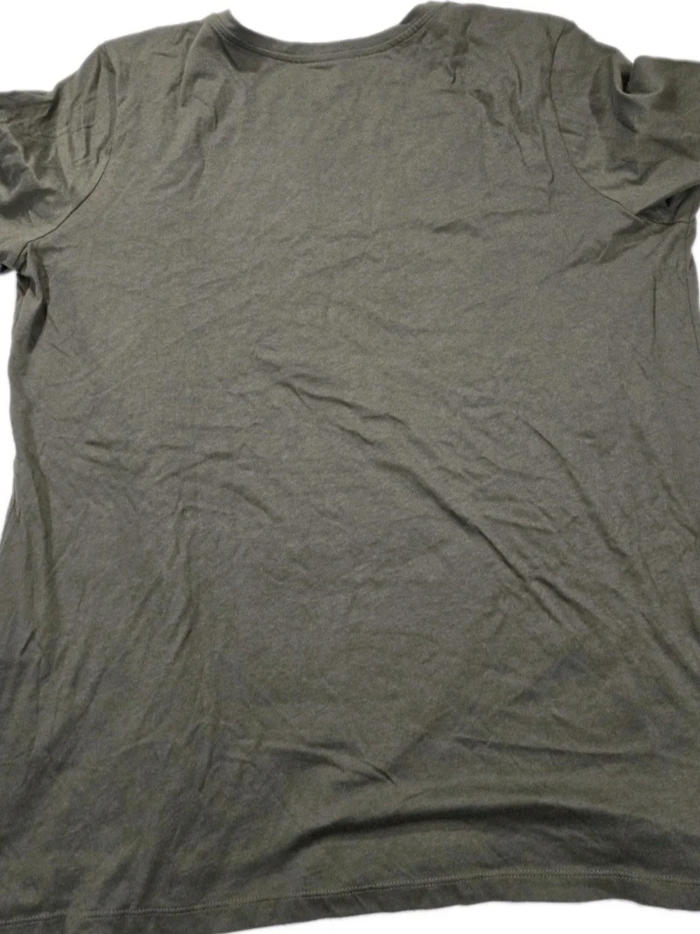 New With Tags Eddie Bauer Olive V-Neck Short Sleeve Tee Size XXL